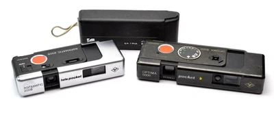 Agfa Agfamatic 2008 Analog Kompakt + Optima 5000 Pocket + Kodak Ektra 22 n03b - Bild 1 von 4