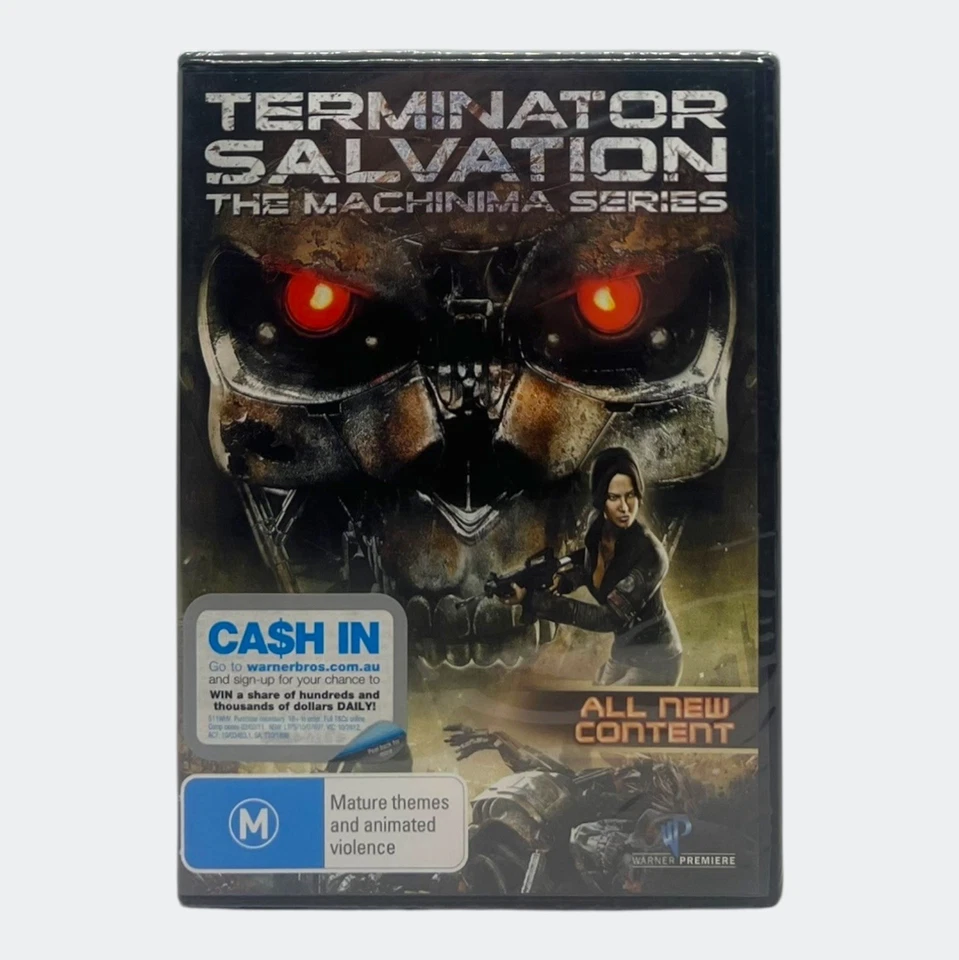 Terminator Salvation: The Machinima Series DVD - Region 4 PAL - Brand New Sealed - Image 1 of 4