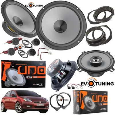 Kit 6 Casse Altoparlanti Hertz Anteriori e Posteriori per Fiat Bravo II dal 2006 - Immagine 1 di 4