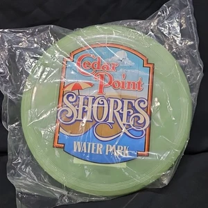 Cedar Point Shores Water Park Glow In The Dark Frisbee Sealed - Picture 1 of 4