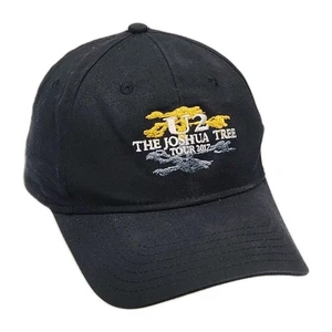 Mütze U2 The Joshua Tree 2017 Tour schwarz Baumwolle Kappe verstellbarer Riemen hinten OTTO - Bild 1 von 10