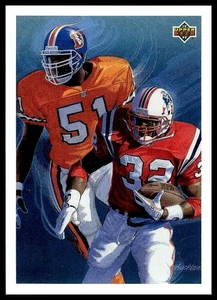 All-Rookie Team CL (Mike Croel / Leonard Russell) 1992 Upper Deck #30 - Imagen 1 de 2
