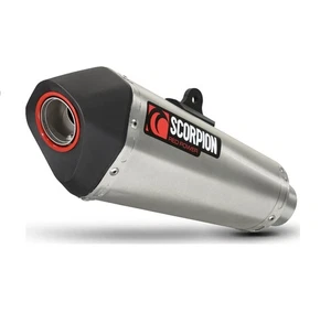 Scorpion Exhaust Serket Slip-on Stainless Steel Ducati Monster 797 2017-20 - Picture 1 of 9