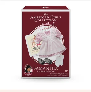 American Girl Samantha’s Geburtstag Outfit & Buch - NEU IM KARTON - Bild 1 von 2