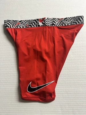 Calzoncillos boxer largos rojos Nike Youth (11-13 Y/O) Dri-FIT, cuadros Swoosh grandes, nuevos sin etiquetas Foto 1 de 4
