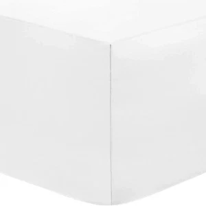 30cm/12" Tief 400 Fadenzahl 100% Ägyptische Baumwolle Bettlaken Spannbetttuch Weiß - Bild 1 von 8