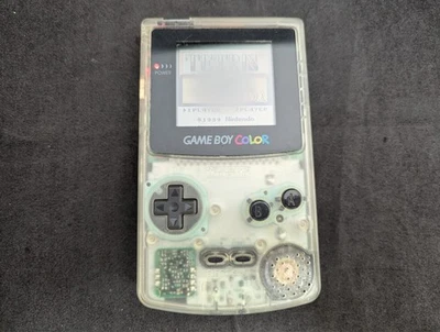 B591 Nintendo Gameboy Color console Clear Japan GBC x - Image 1 of 4