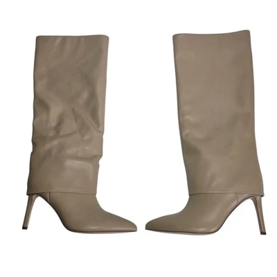 Nuevas botas hasta la rodilla Nine West para mujer 6,5 M Radish 3 beige nuevas en caja Foto 1 de 4
