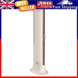 Air Condition Fan Space-Saving Oscillating Fan for Bedroom Home Office (Beige) . - Picture 1 of 11