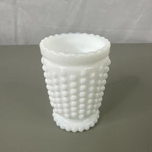 "Soporte votivo/palillo de dientes vintage de vidrio de leche de 3""" - Imagen 1 de 5