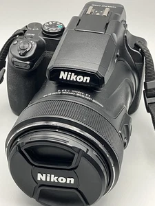 Nikon COOLPIX P1000 4K UHD 16MP Compact Digital Camera Black - Picture 1 of 8