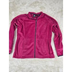 Chaqueta JGS Outfitters para mujer rosa polar con cremallera cremallera completa talla L - Imagen 1 de 10