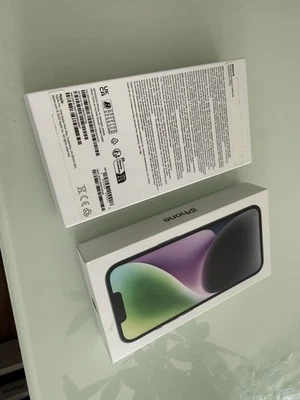 ORIGINALE APPLE IPHONE 14 Midnight 256 GB SCATOLA VUOTA - Immagine 1 di 2