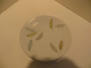 6 Rosenthal Mid Century Modern Loewy Bunte Blatte Colorful Leaves Cake Plates  - Picture 1 of 3