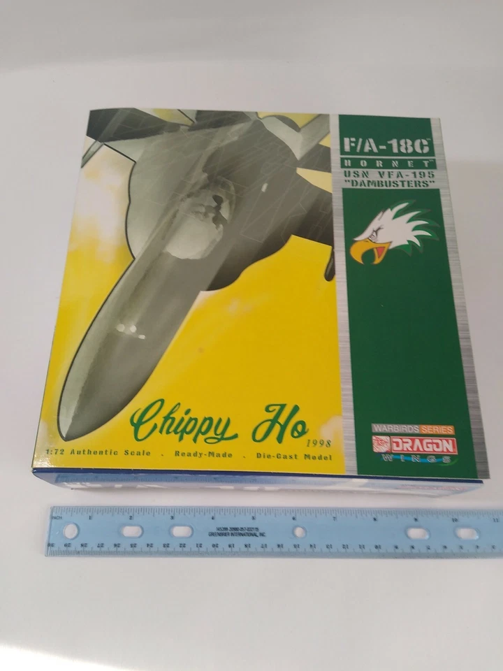 Dragon Warbirds 50024 1/72 F/a-18c Hornet USN Vfa-195 Dambusters Chippy HO 1 72