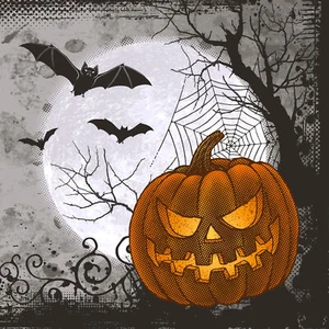 "Toalla ""Halloween Time" - Imagen 1 de 2