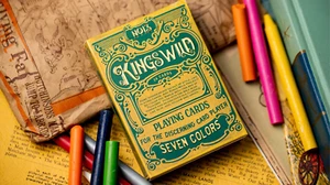 Crayon Playing Cards by Kings Wild Project - Picture 1 of 6