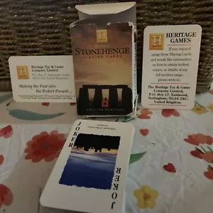 Heritage Stonehenge Playing Cards 1998 - Picture 1 of 4