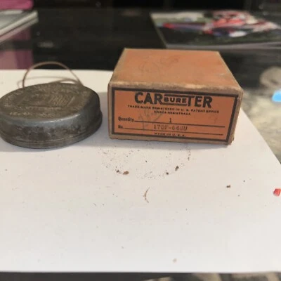 NASH STATESMAN 1950 1BBL CARBURADOR BOBINA ESTRANGULADOR TERMOSTATO Y CARCASA Z1 Foto 1 de 3