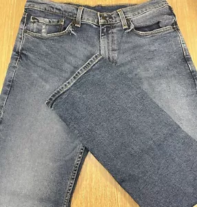 LEVI'S 505 Jeans REGULAR/STRAIGHT FIT 33x30 Medium Distressed *MINT LN* 071421 - Picture 1 of 2