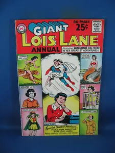 SUPERMAN GIRLFRIEND LOIS LANE ANUAL 1 EN ESTADO BASTANTE BUENO 1962 DC - Imagen 1 de 2