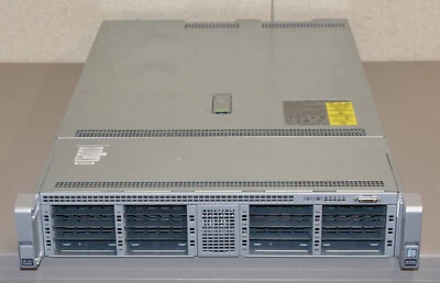 Cisco UCS C240 M4 16 SFF Bay Server One Xeon E5-2680 V3 MRAID 12G Dual 1200W PSU - Image 1 of 4