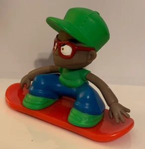 GROMMETS TOY Benny Banks 3.5" Skate Boarding Rolling Spinning Action Figure - Picture 1 of 5