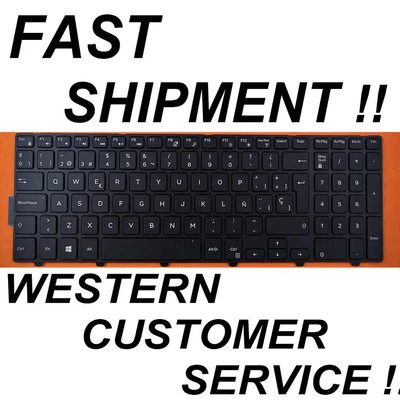 NW Dell Inspiron 3552 5542 5543 5545 5547 5548 5551 5552 5555 Keyboard Spanish - Image 1 of 2