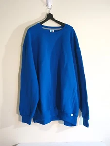 Russell Athletic Rundhalsausschnitt Herren blau Oversize Sweatshirt Größe 3 XL - Bild 1 von 6