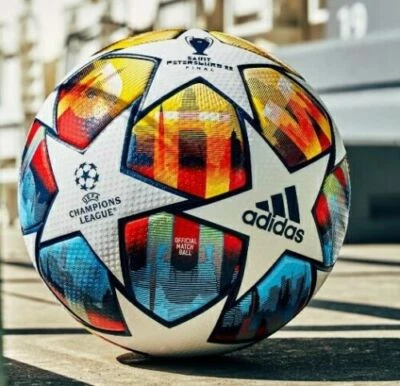 ADIDAS UEFA OFFICIAL CHAMPIONS LEAGUE SOCCER BALL ST. PETE PRO BALL SIZE 5