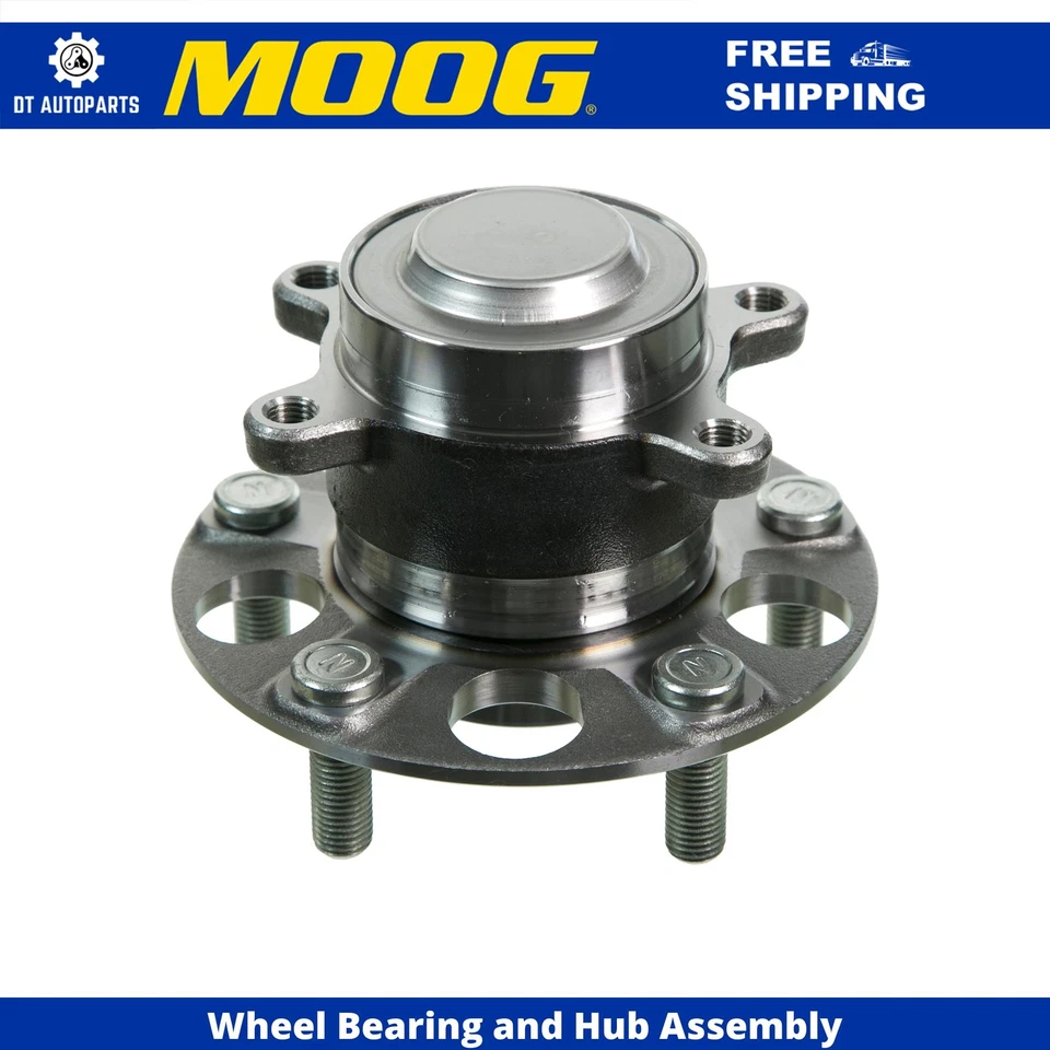 Para 2013-2015 Honda Civic rolamento de roda e conjunto de cubo traseiro MOOG 2013 2014 - Imagem 1 de 4
