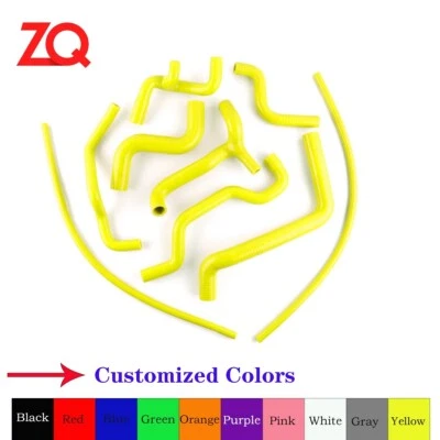 Yellow For Volkswagen Golf 3 GTI 8V 115HP 1992-1998 Silicone Radiator Hose 9Pcs - Imagem 1 de 4