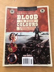 Rue Morgue Magazin: Blut in vier Farben Nr. 6, Grafik Geschichte des Horrors Comic - Bild 1 von 6