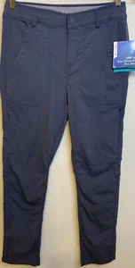 New COOLIBAR Caleta Fishing Pants Womens Size 8 Lightweight Nylon UPF+  Blue - Picture 1 of 5
