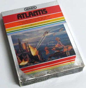 Atari 2600 Atlantis Game Cartridge von Imagic (PAL) *Original versiegelt - Bild 1 von 2