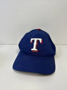 Vintage MLB Texas Rangers White "T" Snapback Hat 90s Twins Enterprise NEW NWT - Picture 1 of 8