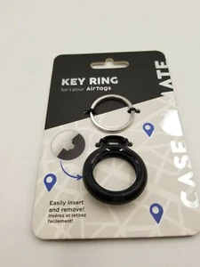Case Mate Portachiavi per Airtags - Nero NUOVO - Foto 1 di 1