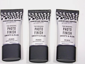 3X Smashbox Christian Cowan the Original Photo Finish Smooth & Blur Primer 10ml - Picture 1 of 2