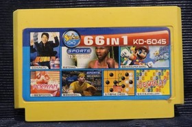 Super Mario 7IN1 Famiclone Pegasus cartridge 8 bit Famicom 60 pin Nes Game