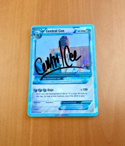 Central Cee signed handsigniert Custom Pokemon Karte PSA/DNA COA - Bild 1 von 2