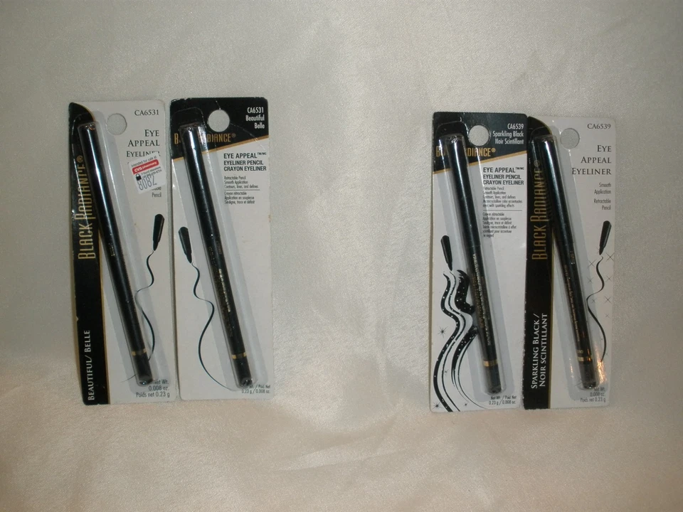 New Lot of 2 Black Radiance Eye Appeal Eyeliner Pencils Choose Your Shade *Read* - Image 1 of 1
