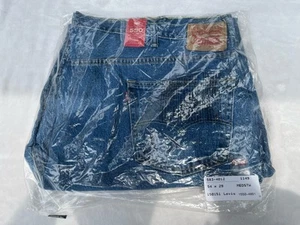 Levis 550 Jeans Mens 54x29 Blue Relaxed Fit Tapered Leg Sits At Waist Big Tall - Picture 1 of 6