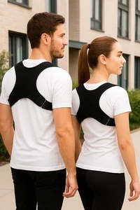 Corrector de Postura Espalda Hombro Soporte Correcto Cinturón Hombre Mujer, Ajustable - Imagen 1 de 10
