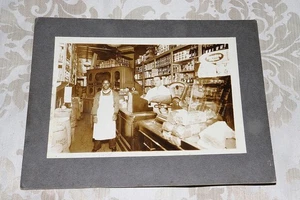 1935 SCHWARZER SCHREIBER HARLEM LEBENSMITTELGESCHÄFT - Bild 1 von 3