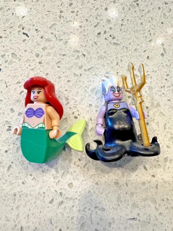 Lego Disney CMF Series 1 Ariel & Ursula Minifigures  - Image 1 of 1