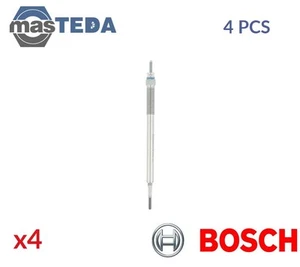 0 250 523 004 ENGINE GLOW PLUGS BOSCH 4PCS FOR MITSUBISHI L 200 TRITON,PAJERO IV - Picture 1 of 11