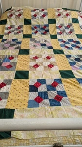 Vintage Quilt Top - Picture 1 of 6
