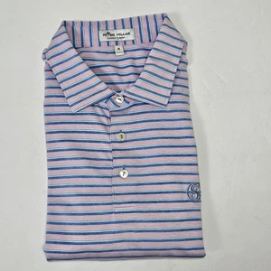 Polo uomo Peter Millar estiva comoda ricamata corona med ricamata SGC - Foto 1 di 11