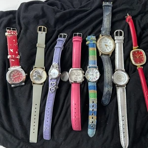 Mixed Lot Of 8 Assorted Watches For Parts or Repair ~ Untested/As Is - Picture 1 of 7