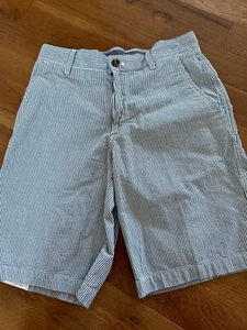 Izod NWT Men's Seersucker Striped Shorts Size 30, 10.5" Inseam - Picture 1 of 4